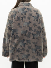 Load image into Gallery viewer, Vintage x WOOLRICH Lined Sheep Pattern Fleece (L)