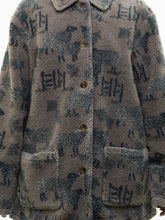 Load image into Gallery viewer, Vintage x WOOLRICH Lined Sheep Pattern Fleece (L)