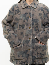 Load image into Gallery viewer, Vintage x WOOLRICH Lined Sheep Pattern Fleece (L)