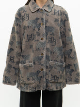 Load image into Gallery viewer, Vintage x WOOLRICH Lined Sheep Pattern Fleece (L)