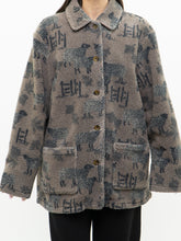 Load image into Gallery viewer, Vintage x WOOLRICH Lined Sheep Pattern Fleece (L)