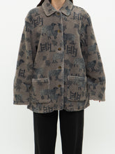 Load image into Gallery viewer, Vintage x WOOLRICH Lined Sheep Pattern Fleece (L)