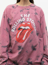 Load image into Gallery viewer, ROLLING STONES x Pink Tye Dye Crewneck (XL)