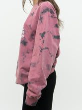 Load image into Gallery viewer, ROLLING STONES x Pink Tye Dye Crewneck (XL)