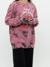 Load image into Gallery viewer, ROLLING STONES x Pink Tye Dye Crewneck (XL)