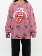 Load image into Gallery viewer, ROLLING STONES x Pink Tye Dye Crewneck (XL)