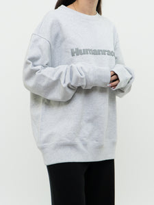 HUMANRACE x ADIDAS x Thick Grey Crewneck (XS-L)