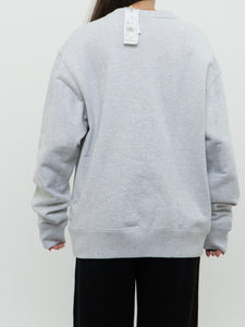 HUMANRACE x ADIDAS x Thick Grey Crewneck (XS-L)