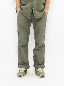 LEVI'S x Deadstock Green Ripstop Cargos (32, L)