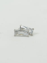 Load image into Gallery viewer, Vintage x Baguette Rhinestone Stud Earrings