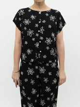 Load image into Gallery viewer, Vintage x Black &amp; White Floral Set (M, L)