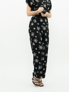 Vintage x Black & White Floral Set (M, L)