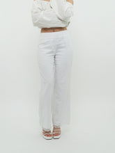 Load image into Gallery viewer, Vintage x Made in Canada x CLEO White Linen Pants (XS, S)