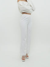 Load image into Gallery viewer, Vintage x Made in Canada x CLEO White Linen Pants (XS, S)