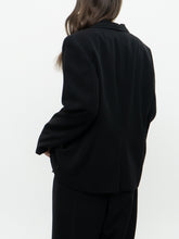 Load image into Gallery viewer, Vintage x BILL BLASS Black Suit (L)