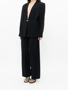 Vintage x BILL BLASS Black Suit (L)