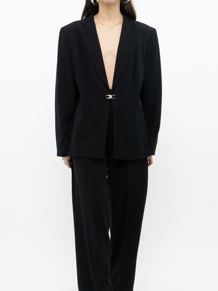 Vintage x BILL BLASS Black Suit (L)