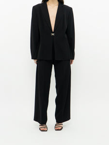 Vintage x BILL BLASS Black Suit (L)