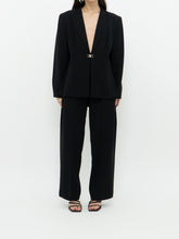 Load image into Gallery viewer, Vintage x BILL BLASS Black Suit (L)