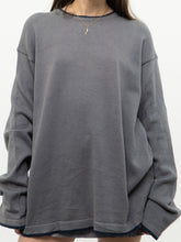 Load image into Gallery viewer, Vintage x GAP Grey Cotton Sweater (S-XL)