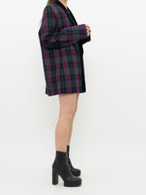 Load image into Gallery viewer, Vintage x Made in Canada x Pink, Navy &amp; Black Houndstooth, Wool Blazer (M-XL)