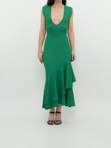 HOUSE OF HARLOW x Stretchy Green Dress (S, M)