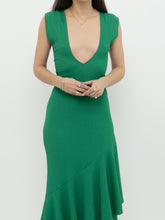 Load image into Gallery viewer, HOUSE OF HARLOW x Stretchy Green Dress (S, M)