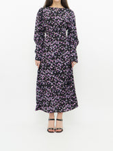 Load image into Gallery viewer, HM x Black Floral Maxi Dress (M)