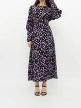 Load image into Gallery viewer, HM x Black Floral Maxi Dress (M)