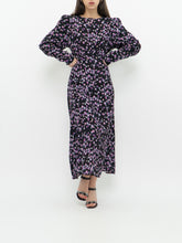 Load image into Gallery viewer, HM x Black Floral Maxi Dress (M)