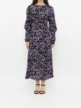 Load image into Gallery viewer, HM x Black Floral Maxi Dress (M)