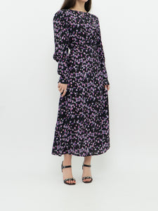 HM x Black Floral Maxi Dress (M)