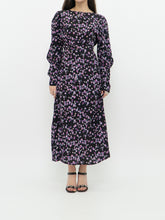 Load image into Gallery viewer, HM x Black Floral Maxi Dress (M)