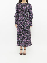 Load image into Gallery viewer, HM x Black Floral Maxi Dress (M)