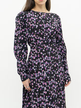 Load image into Gallery viewer, HM x Black Floral Maxi Dress (M)