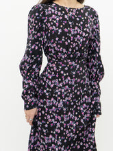 Load image into Gallery viewer, HM x Black Floral Maxi Dress (M)