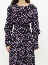 Load image into Gallery viewer, HM x Black Floral Maxi Dress (M)