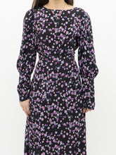 Load image into Gallery viewer, HM x Black Floral Maxi Dress (M)