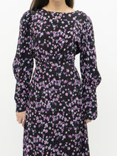 Load image into Gallery viewer, HM x Black Floral Maxi Dress (M)