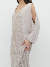 Load image into Gallery viewer, Vintage x Taupe Cozy Cotton Off-Shoulder Dress (S-L)