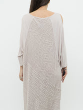 Load image into Gallery viewer, Vintage x Taupe Cozy Cotton Off-Shoulder Dress (S-L)