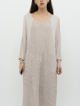 Load image into Gallery viewer, Vintage x Taupe Cozy Cotton Off-Shoulder Dress (S-L)