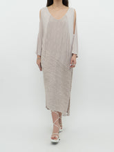 Load image into Gallery viewer, Vintage x Taupe Cozy Cotton Off-Shoulder Dress (S-L)