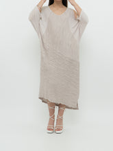 Load image into Gallery viewer, Vintage x Taupe Cozy Cotton Off-Shoulder Dress (S-L)