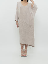 Load image into Gallery viewer, Vintage x Taupe Cozy Cotton Off-Shoulder Dress (S-L)