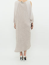 Load image into Gallery viewer, Vintage x Taupe Cozy Cotton Off-Shoulder Dress (S-L)