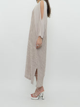 Load image into Gallery viewer, Vintage x Taupe Cozy Cotton Off-Shoulder Dress (S-L)