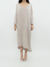 Load image into Gallery viewer, Vintage x Taupe Cozy Cotton Off-Shoulder Dress (S-L)