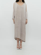 Load image into Gallery viewer, Vintage x Taupe Cozy Cotton Off-Shoulder Dress (S-L)