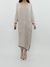 Load image into Gallery viewer, Vintage x Taupe Cozy Cotton Off-Shoulder Dress (S-L)